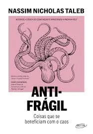 Capa do livro Antifrágil